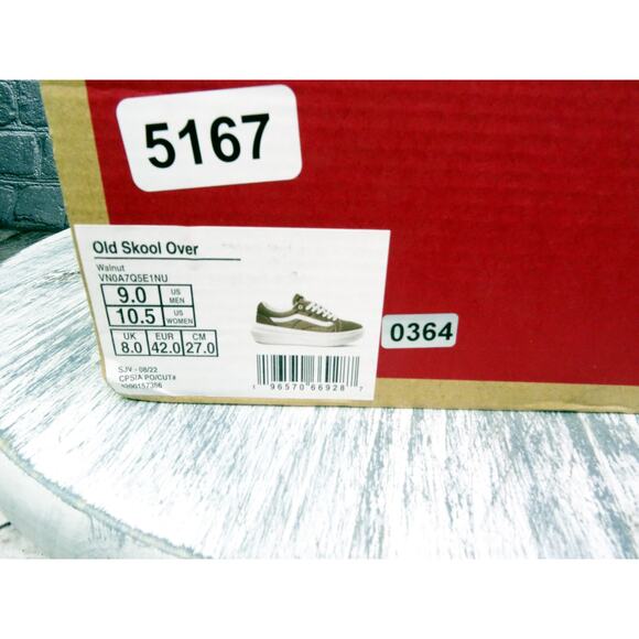 VANS Old Skool Overt Walnut Men 9 New In Box (No Cover) - Picture 2 of 12